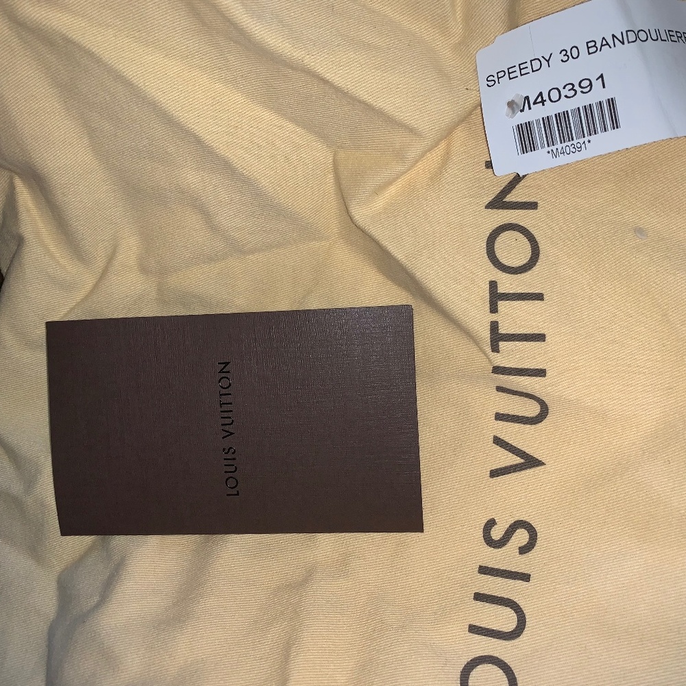 LOUIS VUITTON Monogram Canvas Speedy 30 Bandoulier